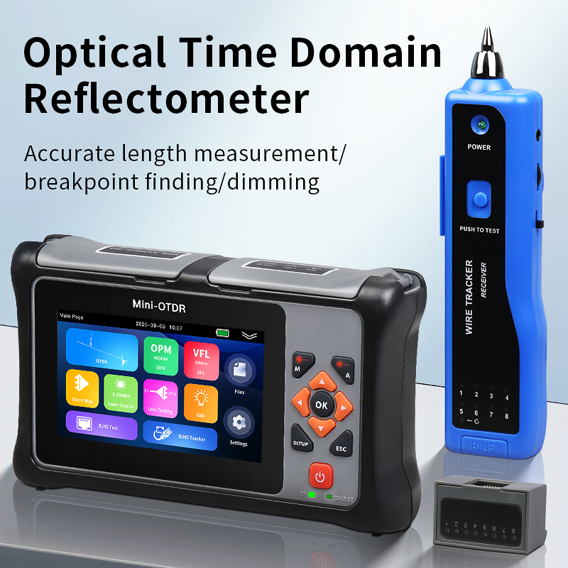 جهاز COMPTYCO KP800 OTDR لقياس - مراجعة Optical Time Domain Reflectometer Otdr 1310 1550Nm وسعره