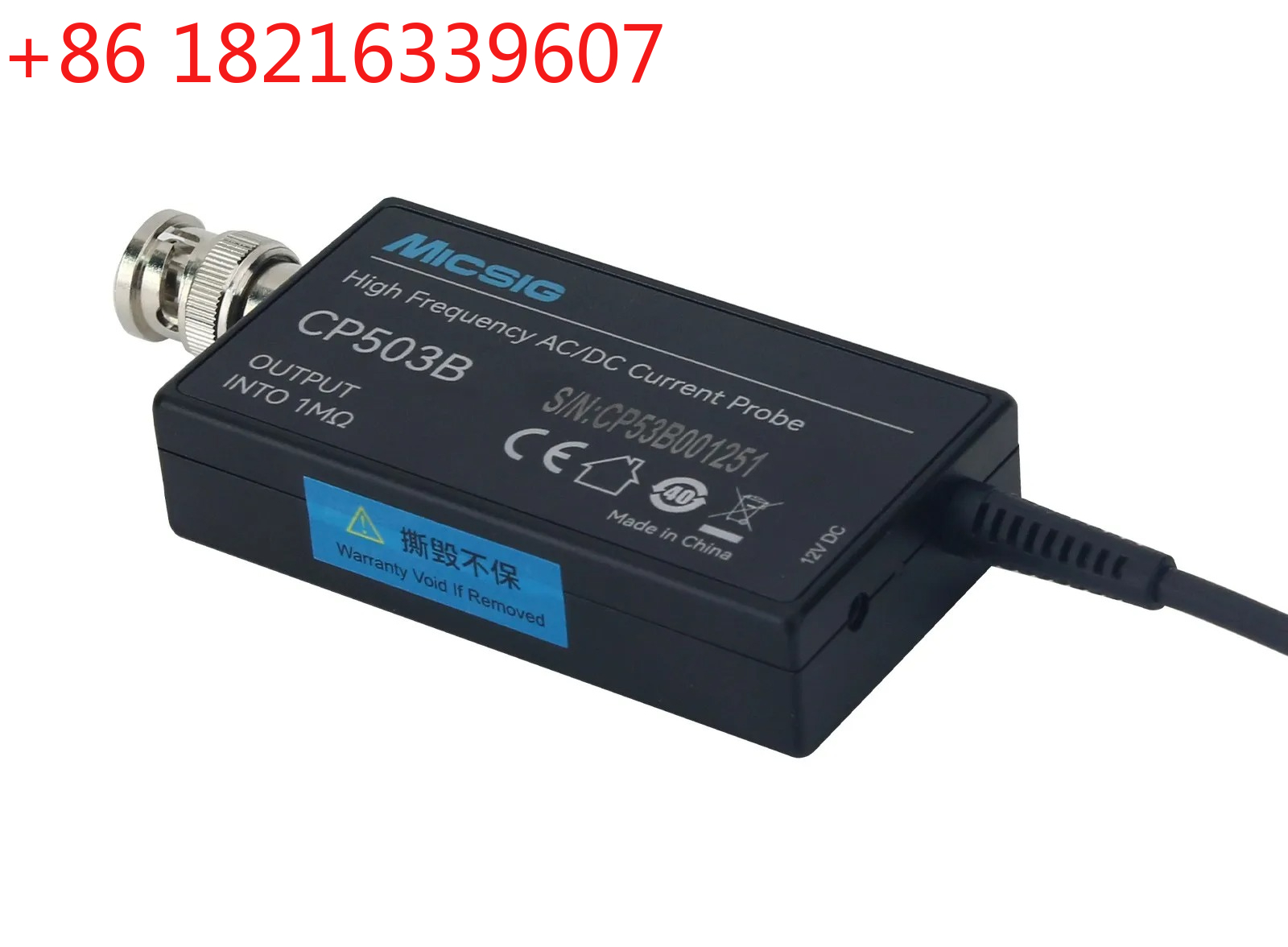 مسبار تيار عالي التردد TAO Mic - مراجعة Current Probe Ac Dc 50Mhz Oscilloscope وسعره
